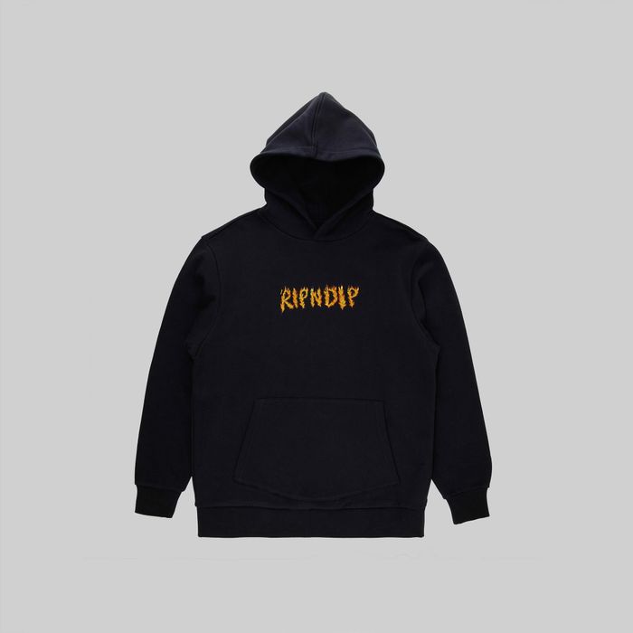 Толстовка мужская Ripndip Burn Hoodie артикул:RND10063 - купить в магазине Дайс