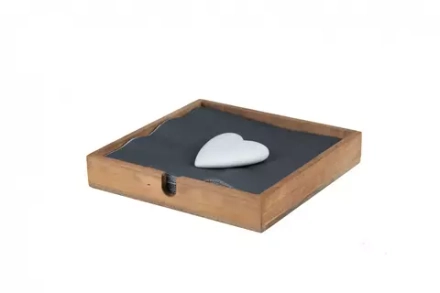 Raeder - Салфетница с грузилкой Сердце / артикул   C15538  / GTIN 4045289155382