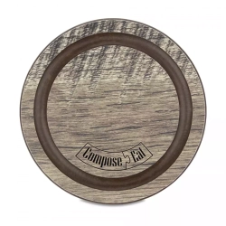 Подставка под кружку Бирдекель 9.5x9.5см ComposeEat Fashion дуб мореный