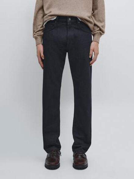 Massimo Dutti Джинсы свободного кроя, темно-синий