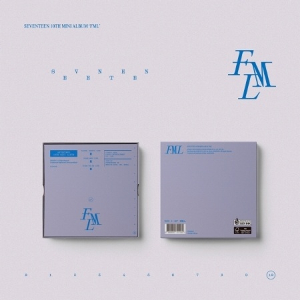 Альбом SEVENTEEN - FML 10th Mini Album DELUXE Version