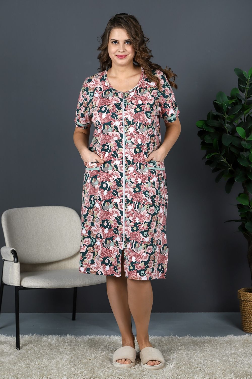 Халат Лилит-1 Виотекс ЗЕЛЁНЫЙ