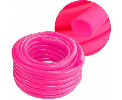 Шланг Дальняя Заимка шланг "Силиконовый" 1/2" 12,5 *15,9мм, 20м, 1-сл толщ. 1,7мм, розовый, пищевой