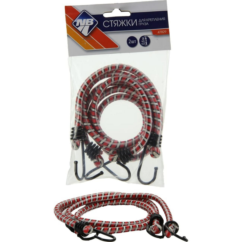 Стяжки для крепления груза Nova Bright 47829 (2шт/уп)