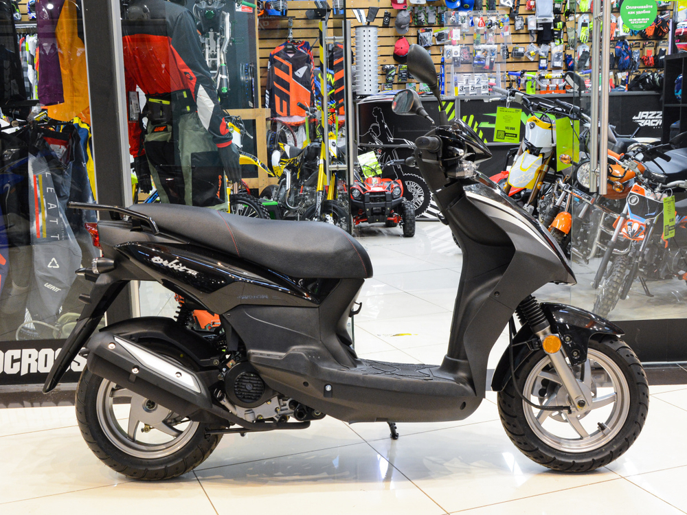 Скутер SYM ORBIT 50cc Черный