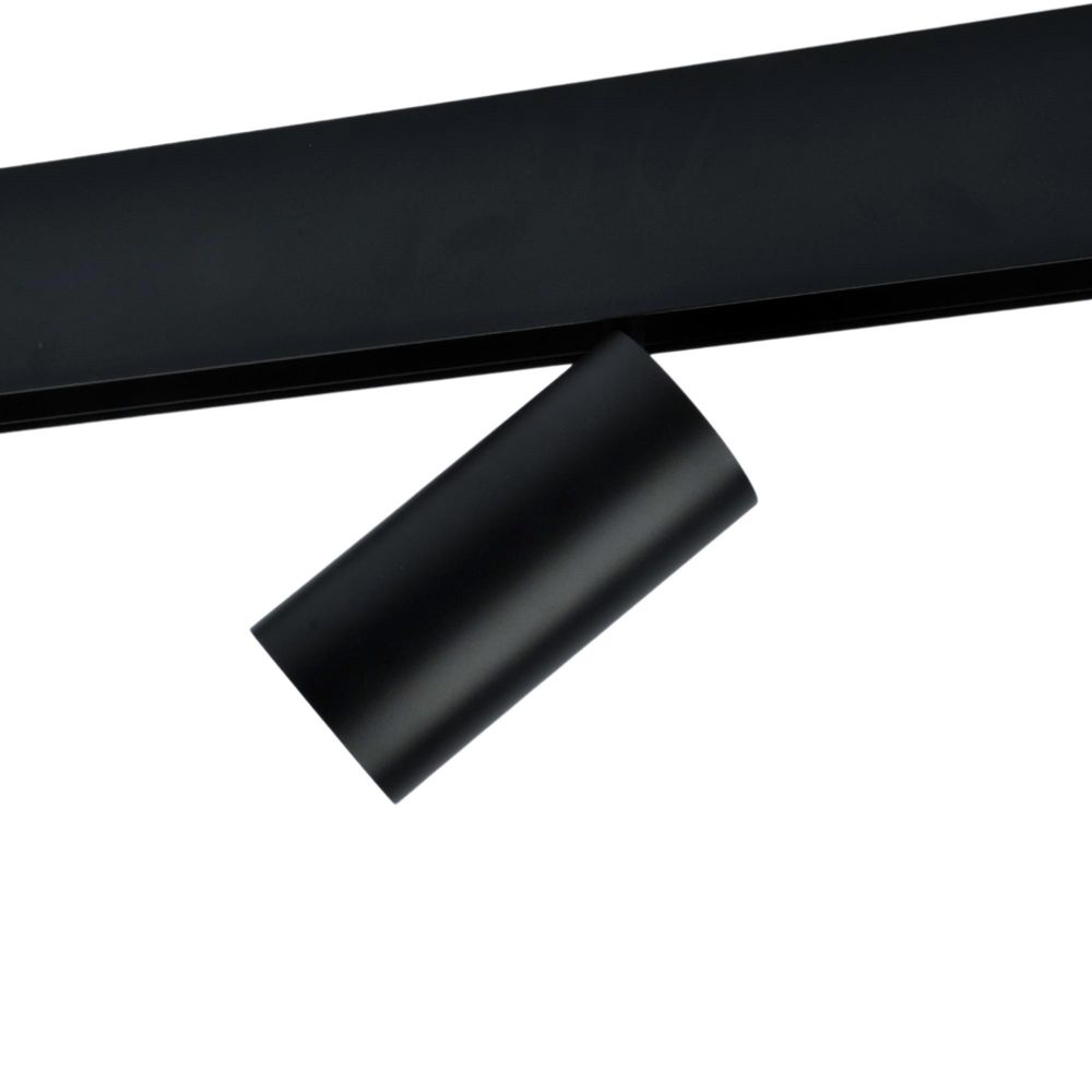 ULB-M60-24W-4000K-35 BLACK Светильник-прожектор светодиодный трековый. Для магнитного шинопровода. 900 Лм. Белый свет 4000К. Черный. ТМ Uniel