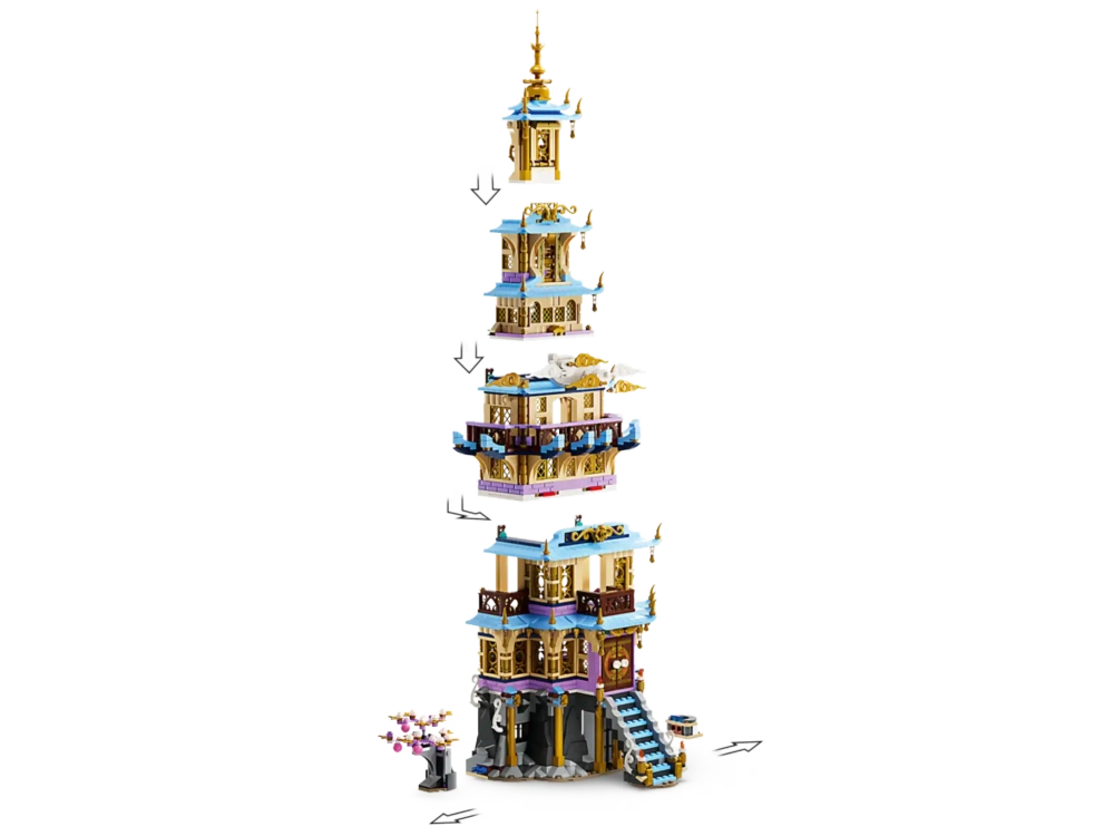 Конструктор LEGO Monkie Kid 80058 Небесная пагода