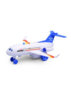 Игрушка Самолет Пассажирский со светом и звуком (JS161)
