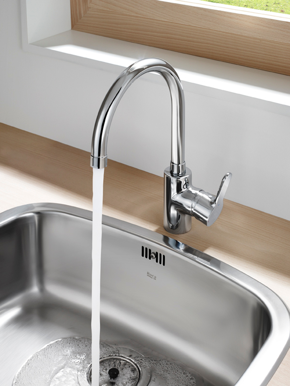 Смеситель Roca L20 для кухни, 5A8409C0M
