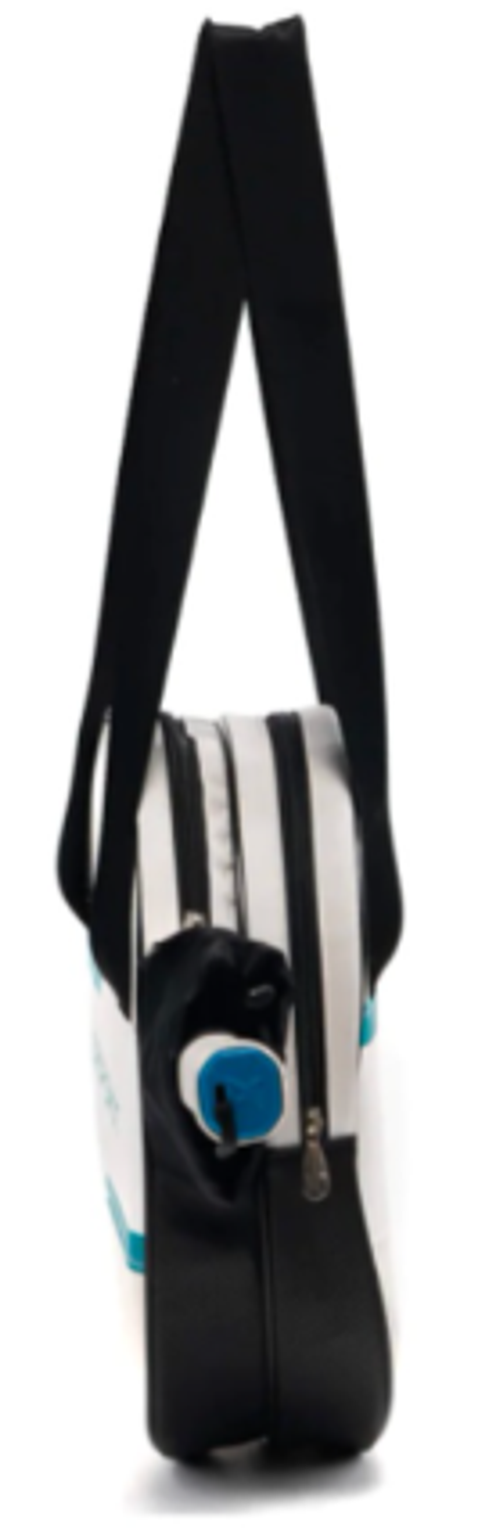 Элегантная сумочка Bassan круглая звёздно-белая Drop Shot