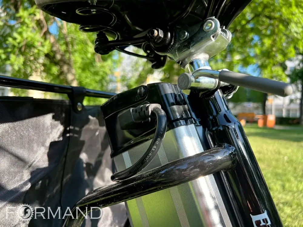 Электрический трицикл фэтбайк GreenCamel Трайк-F20 (500W 12Ah), Синий