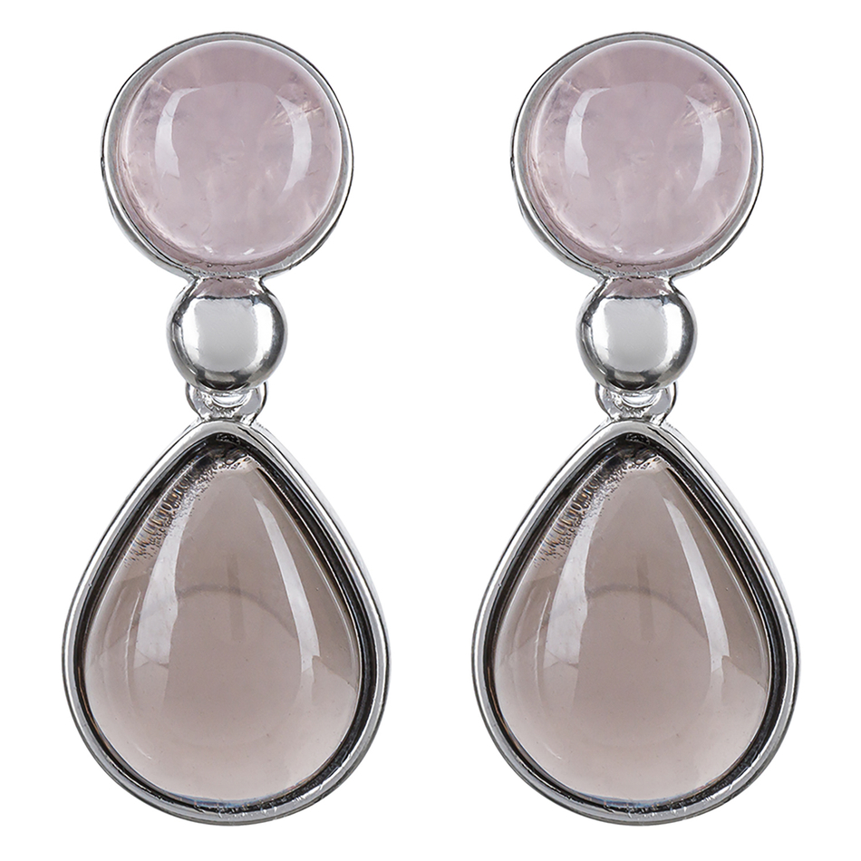 Серьги Possebon Q.Rose, Obs Fume A0738.7.11 S