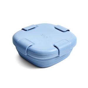 Контейнер складной силиконовый Stojo Box Junior Steel, 24 oz / 700 мл