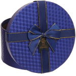 Коробка подарочная «Неожиданный подарок» 20*20*11 см, синий