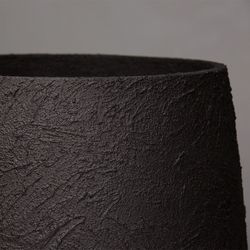 Кашпо VASE3 BLACK MAX D40 H45