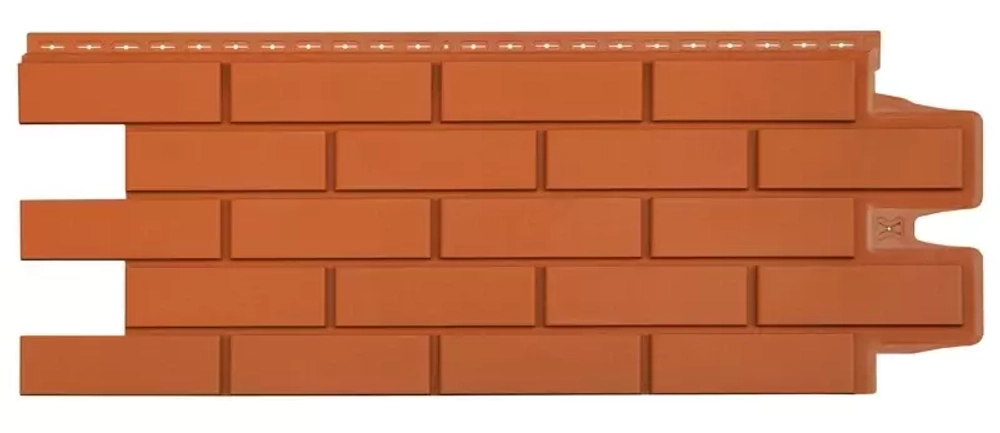 Фасадная панель Grand Line Клинкерный кирпич Стандарт Терракотовый 0,39м2