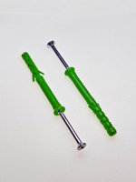 6х60 Дюбель (УСЫ) с шурупом потай (30 шт)