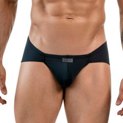 Мужские трусы брифы темно-серые Clever Moda AUDAZ BRIEF 187013