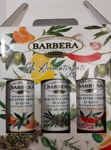 Оливковое масло Barbera 250 мл Три цитруса + Травы + Перец с чесноком