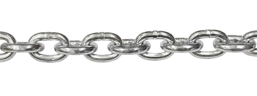 Цепь якорная 8 мм (горячее цинкование), DIN 766 (10268122)