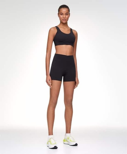 OYSHO Компрессионные шорты Hot Pants Compressive Core Control 10 см, черный