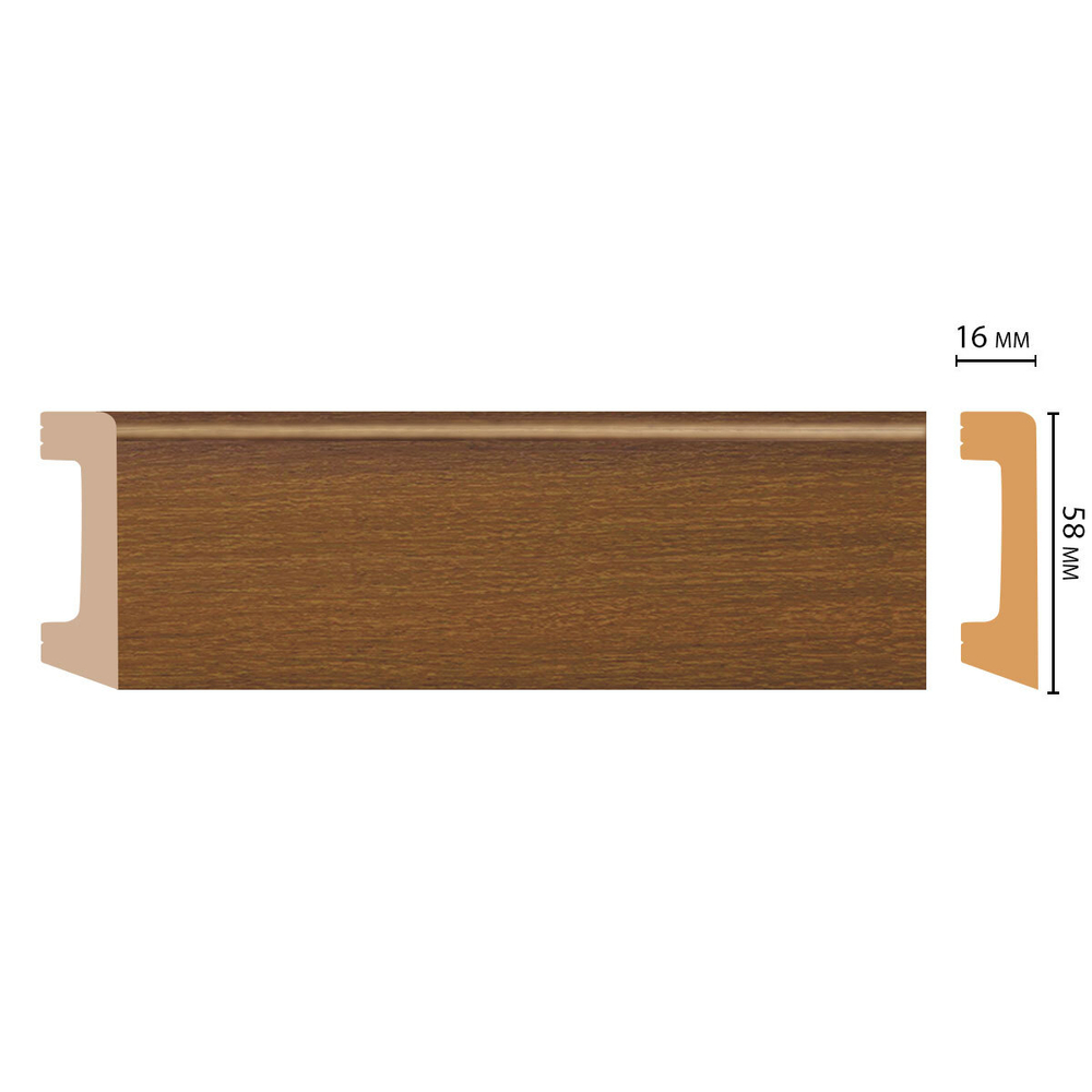 Плинтус Decomaster D234 D234-85