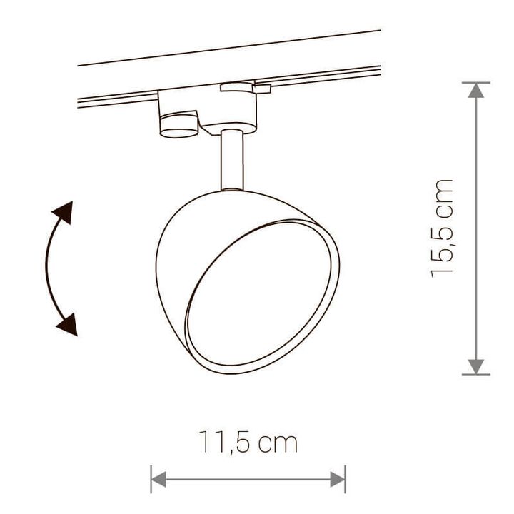 Трековый светильник Nowodvorski Profile Vespa 8824