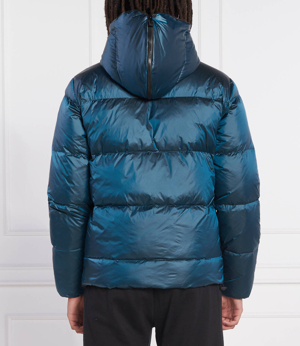 пуховая куртка EA7 - морской(6LPB15 PN2MZ)