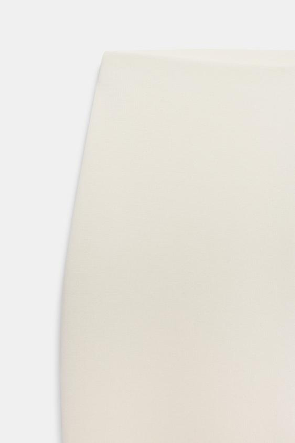 ZARA УКОРОЧЕННЫЕ БРЮКИ СТРЕТЧ, СВЕТЛО-ЖЕЛТЫЙ
