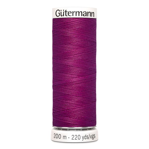Нитки универсальные Gutermann Sew-all 100 (200 метров), 5 кат. | 247 фуксия
