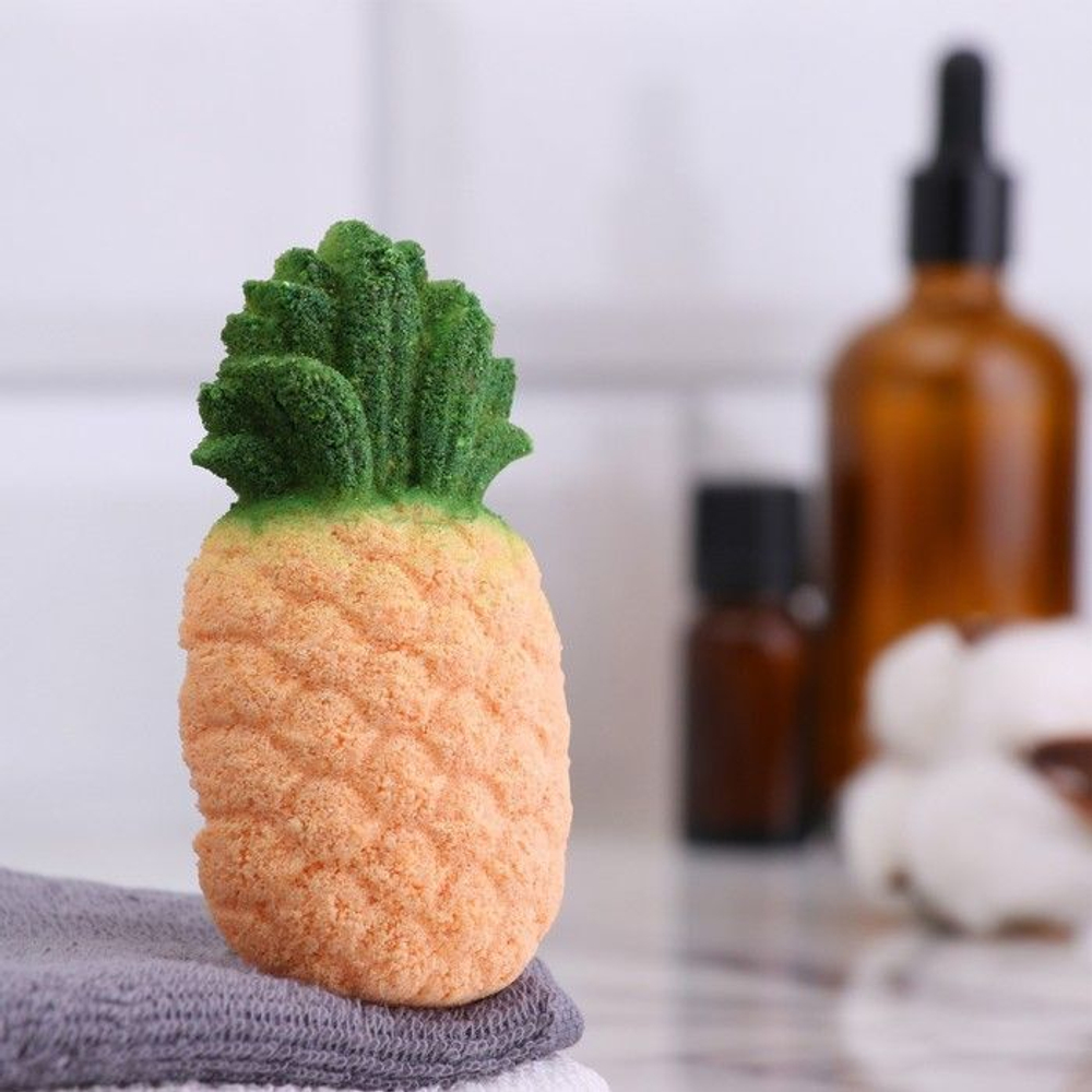 Бомбочка для ванны Ананас - 60 гр.