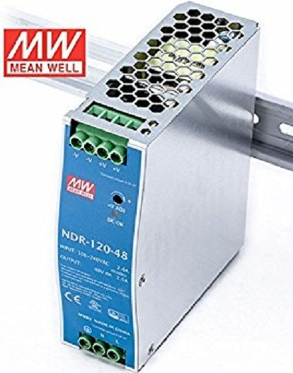 Преобразователь AC-DC сетевой Mean Well NDR-120-48