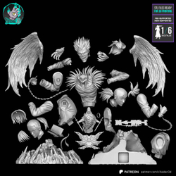 Диорама Death Note бюст