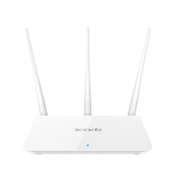 Маршрутизатор TENDA F3 Wi-Fi маршрутизатор стандарта N300 3 внешние антенны 5dBi, 1-port 10/100Mbps WAN, 3-ports 10/100Mbps LAN