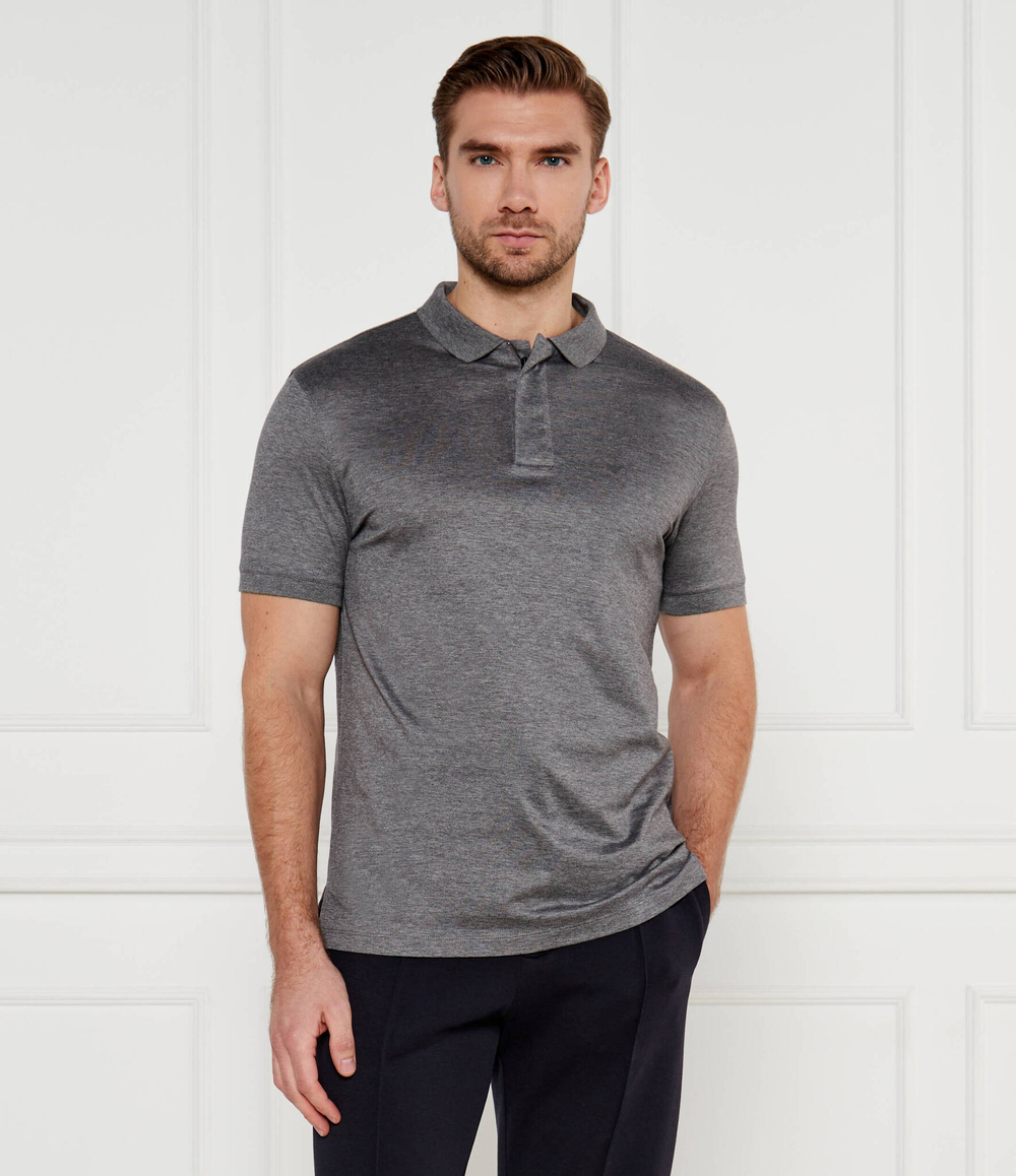 Поло Emporio Armani - серый(EM000312 AF10761)