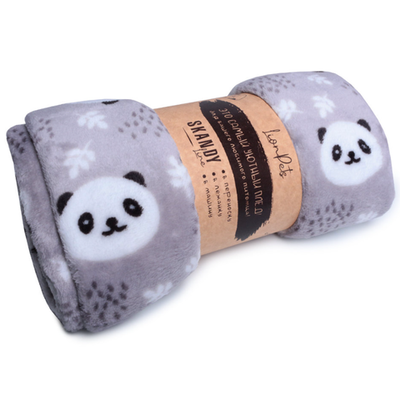 Плед для животных lionpets lp-002008-1 цвет: панда (№3 размер 104х76 см)