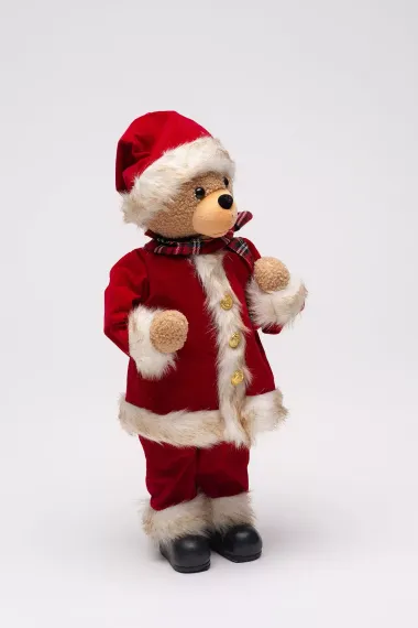 Новогодняя игрушка Медвежонок Тедди 45 см., ЕлкиТорг (С22-45)