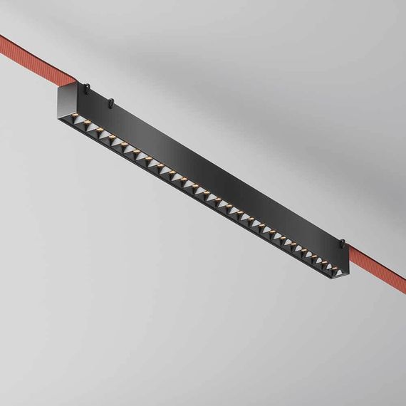 Подвесной светодиодный светильник Maytoni Technical Pendant system Parity Points TR128B-24W3K-M-B