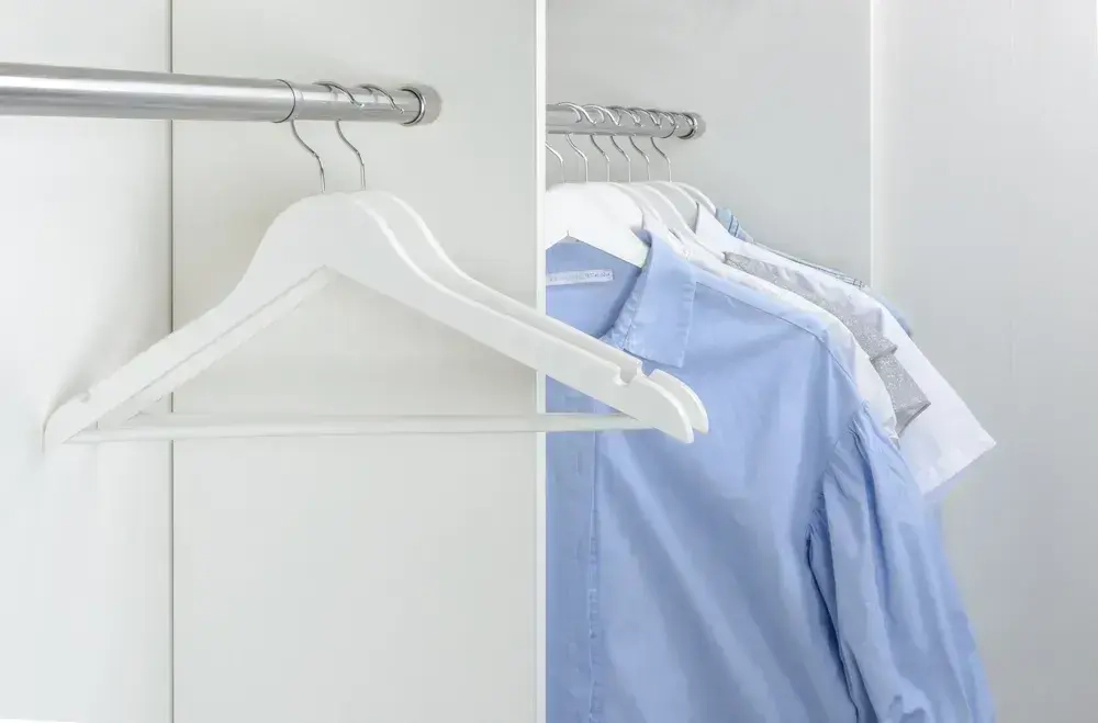 Штанга для шкафа, одежды 47-83 см раздвижная телескопическая