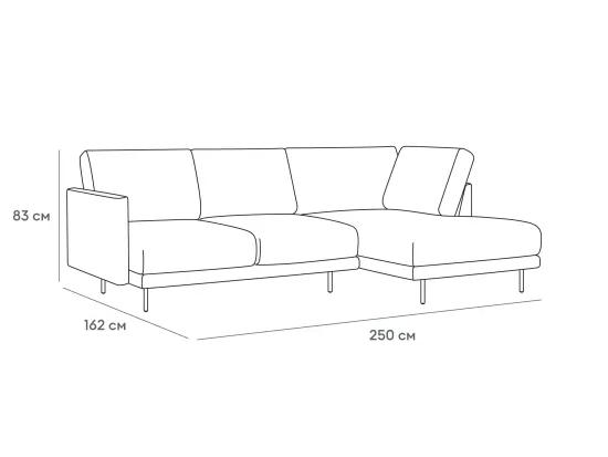 Диван Ricadi угловой 727519