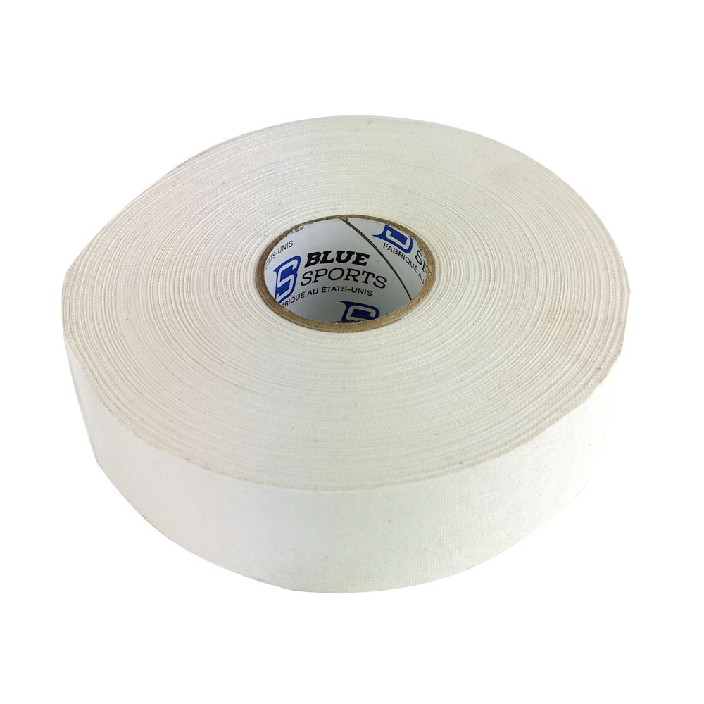 Лента хоккейная Blue Sport Tape Coton White 601314, белая