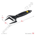 STAYER Cobra, 150 / 34 мм, Разводной ключ (27264-15)