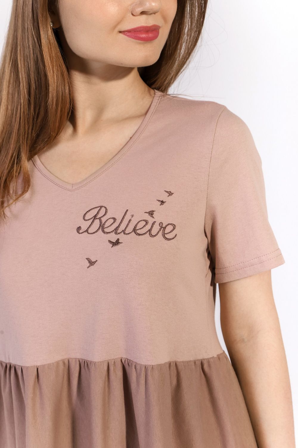 Платье Эксклюзив Виотекс БЕЖЕВЫЙ