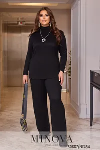 Костюм 454-черный Minova