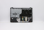 Верхняя панель с клавиатурой (топкейс) для ноутбука Lenovo ideapad Gaming 3-15IMH05 81Y4 раскладка - русская, с подсветкой, черный (5CB0Y99486), оригинал