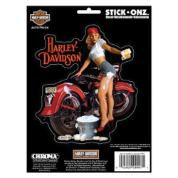 Наклейка Lady Harley-Davidson