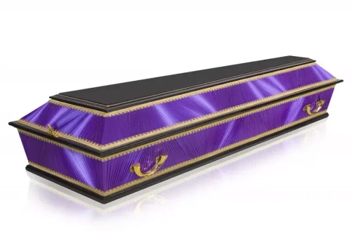 Гроб ФК-4Т сиреневый