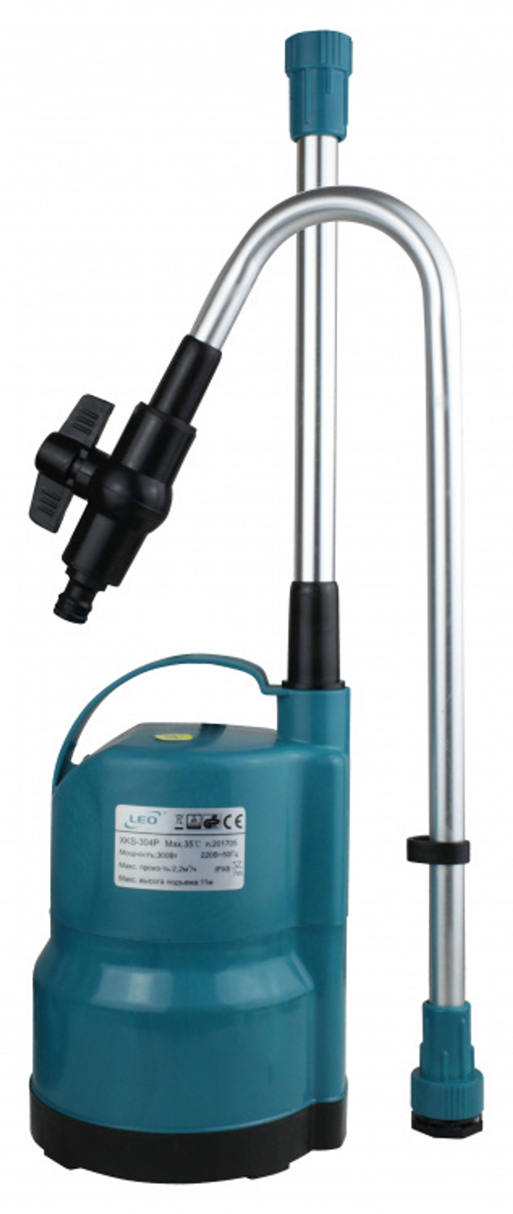 Насос дренажный "LEO" XKS-304 (Бочковой)