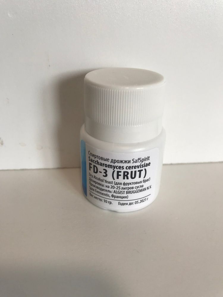 Дрожжи SafSpirit FD-3 Fruit, банка 10 гр.