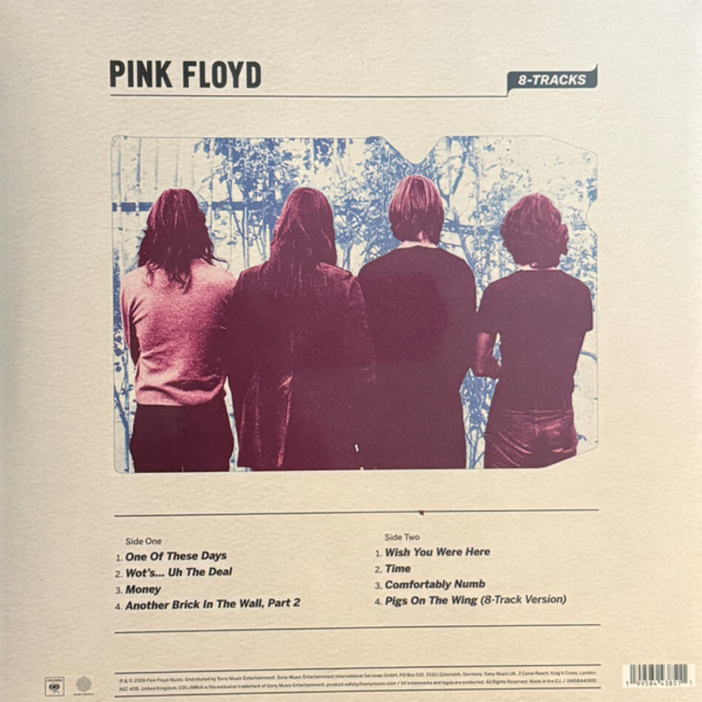 Pink Floyd / 8-Tracks (Coloured Vinyl)(LP)